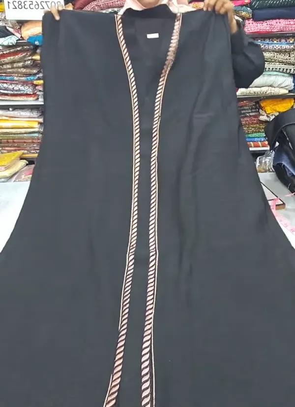 Premium Zoom Fabric Abaya/ Burkha | BK135